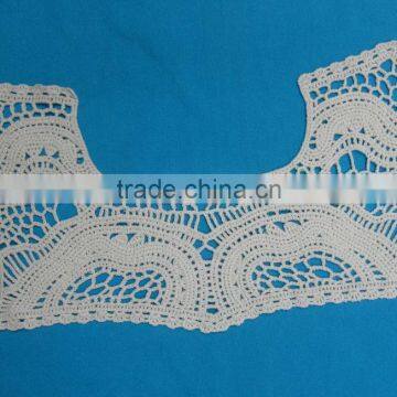 newest crochet cotton neck lace