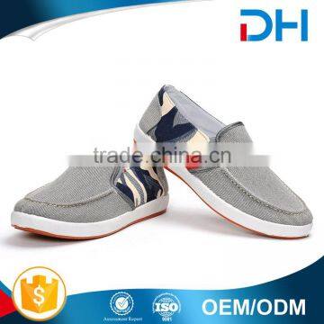 New arrival mens outdoor canvas shoes flat shoes 1$ shoes wholesale 2017