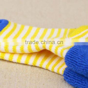 Zm53066a Striped Folded Cuff Children School Cotton Socks photo-5