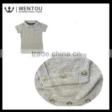 Kids Wear Organic Cotton Baby Romper Boy Sleeper photo-2