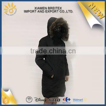 Best Price Fashion Custom Warm Parka Fur Jacket Women photo-4