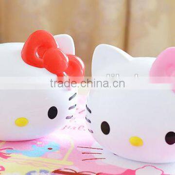 HELLO KITY HEAD Detachable Plastic Cute Saving Money Box for Kids for Promotion photo-4