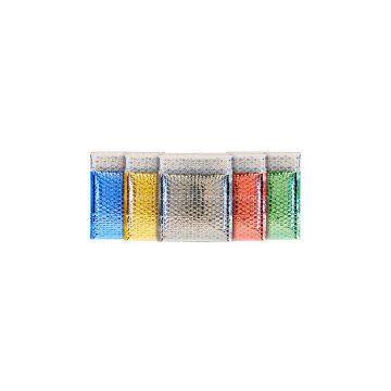 Metallic Bubble Envelopes 6x6-inches