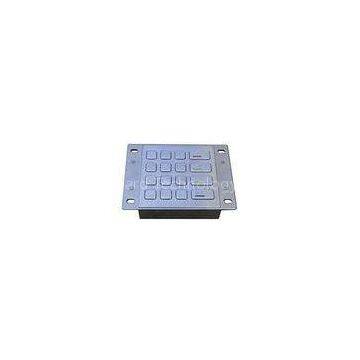 12 flush keys Industrial metal numeric keypad MKP120-12F