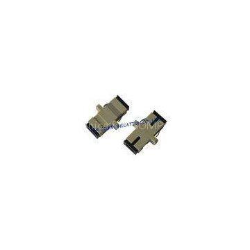 Fiber Optic Adapter SC MM Simplex and Duplex High Stability For FTTX networks