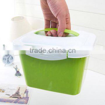 Plastic Storage Tool Box With Handle