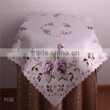 100% Polyester rose tablecloth