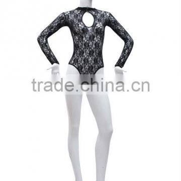 Summer Wholesale Korean Fashion Sexy Elegant Open Sheer Short Lace With Button Rose Woman Adjustment new Body Stocking