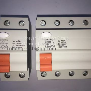 S-ID RCD residual differential circuit breaker