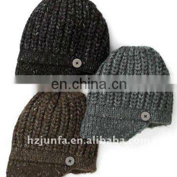 fashional newest pretty super soft cozy popular warm knit chunky hat