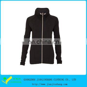 Professional Design Full Zipper Thick Custom Trim Sports Hoodies for Woman