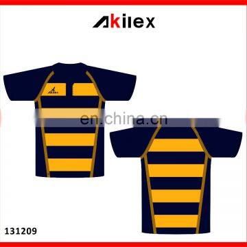 2016 Customize dryfit durable rugby jersey