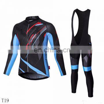 Popular Cycling Jersey Set Long With Mountain Bike Shorts