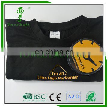 100% cotton custom printed compressed magic t-shirt for ad promotion