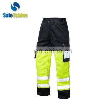 Durable fire retardant safety pocket working pants