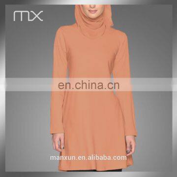 Turkish Islamic Clothing Blouse Muslim Women Prayer Abaya Dress