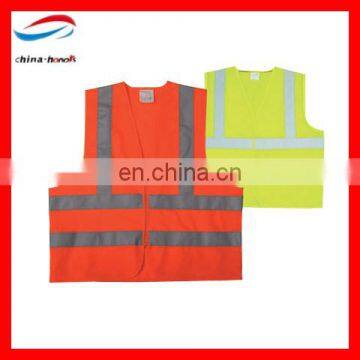 2015 Hi-vis reflective tape Roadway red Orange warning vest/reflective vest