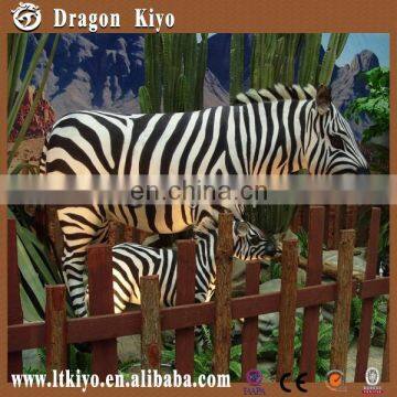 Playgroud Decorative Simulation Animal Model Zebra