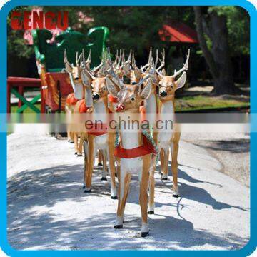 Animated Life Size Animals Christmas Reindeer