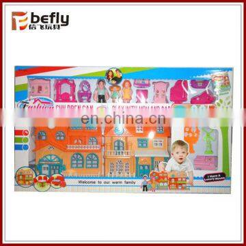 Funny plastic big toy house