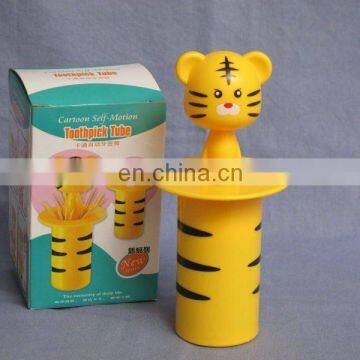 tiger animal toothpick holder