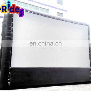 Giant inflatable projection screen