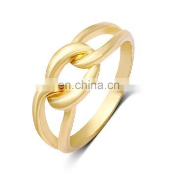 Gold Jewelry Mexican Designs Tie the Knot Ring for Men