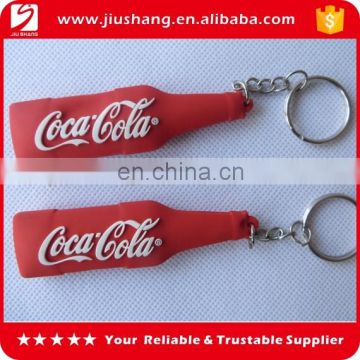 promotional brand name pvc key chains for wholesale