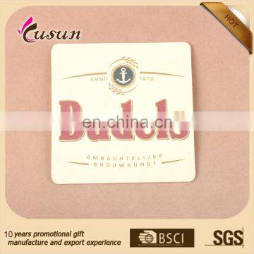 2015 Square cup coaster Cutom Absorbent Drink Coasters