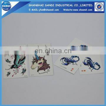 Promotional cheap body custom temporary tattoo