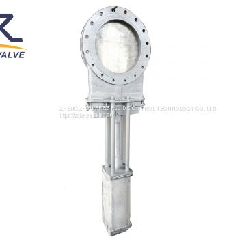 Pneumatic  Knife gate Slide Industrial Gate Valve for Pulp and Paper