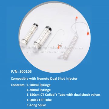 Nemoto dual shot alpha 7 syringe