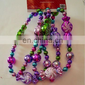 BEADS MULTI COLOR GARLAND CHRISTMAS DECORATION