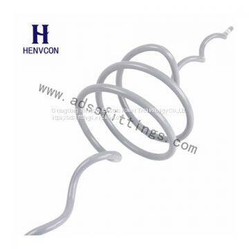 PVC Preformed Bird Flight Diverter for Guy Wire,PVC spiral vibration reducer damper,Preformed Cable Fittings