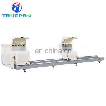 Aluminum UPVC Window Cutting Machine Double Head Saw Machine For Sale