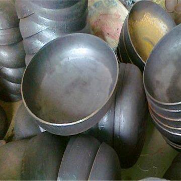 Forged Steel Dished End Stainless Steel Hydraulic Hose End For Fuel Tanks