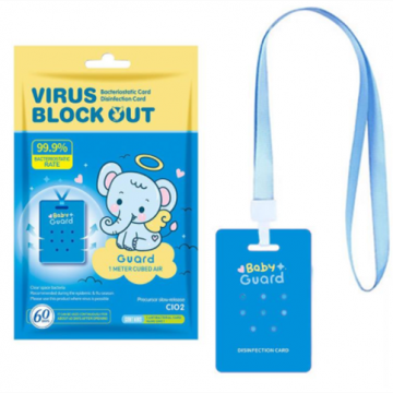 Ready to Ship Personal Virus Blocker Disinfection Card Air Disinfected Protection Anti Card for Child photo-5