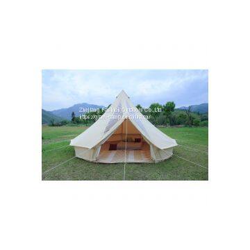 5m Canvas Bell Tent With Pvc Roof Custom Canvas Bell Tent 5m Canvas Bell Tent Bell Tent With Pvc Roof photo-3