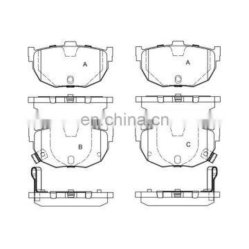 Brake Pads for HYUNDAI OE D464 GDB3368 D1087 AN-263WK 58302-2DA00