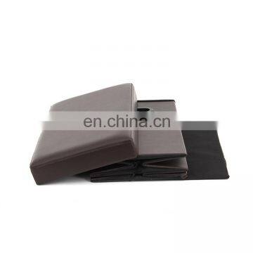 Customized Modern Home Furniture Leather Folding Laundry Basket Stool photo-5