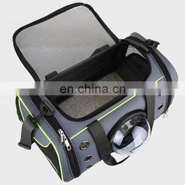 Airline Approved Pet Bag Carrier Clear PVC Window Outdoor Dog Bag