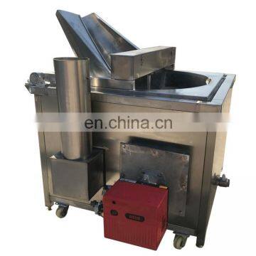 SUS304 Stainless Steel Automatic Discharging Potato Chips Batch Frying Machine