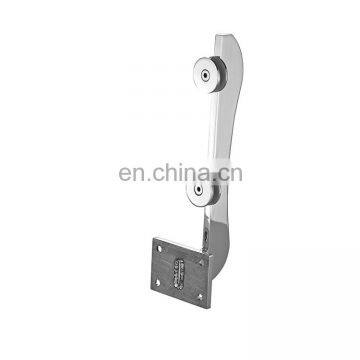 IOS Stainless Steel Metal Glass Standoff Base Plate Spigot Adjustable