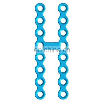 Excellent Quality Orthopedic Surgical Instruments H-shaped Maxillofacial Plate Type-II Implants Titanium Skull Small Screw photo-4