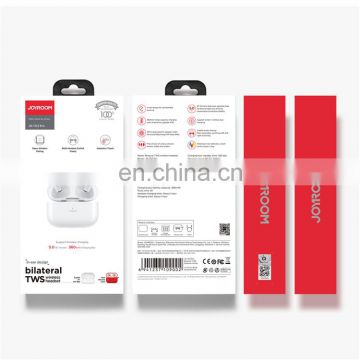 Joyroom support wireless charging tws V5.0 earphone with in-ear design