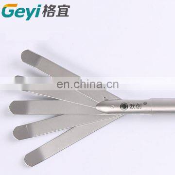 Fan-shaped Retractor Three or Five Leaves Laparoscopic Retractor for Laparoscopic Instrument photo-5