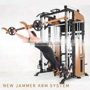 2020 New Home Body Building Cable Crossover Multifunctional Power Cage Squat Rack With Weight Lifting Training Gym Smith Machine
