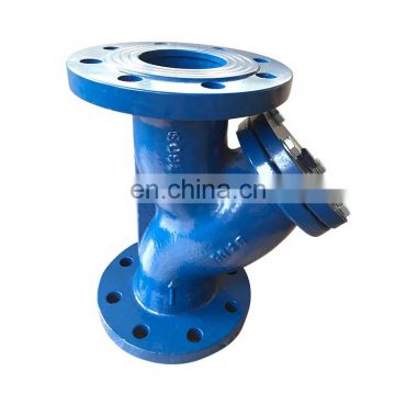 Y type strainer valve with DN100mm