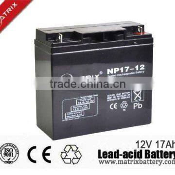 17AH VRLA power storage batteries 12V