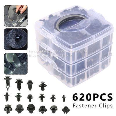 Black Corrosion-resistant Plastic Fasteners for Trunk Bumper Fastening Tools photo-3